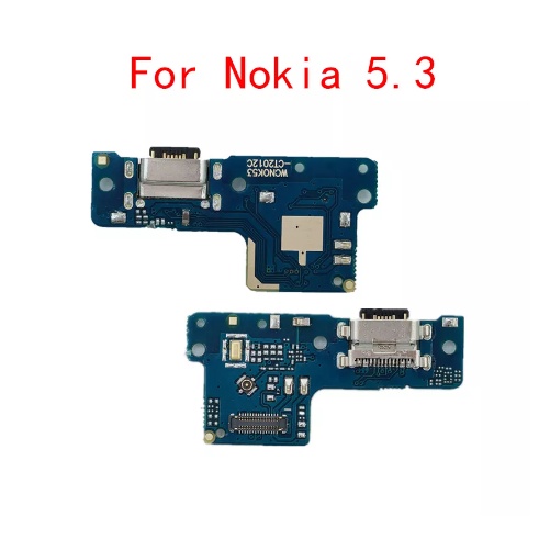 Fleksibel Flexibel Flexible Papan PCB Con Cas Con TC Konektor Charger NOKIA 5.3 TA1234 TA1227