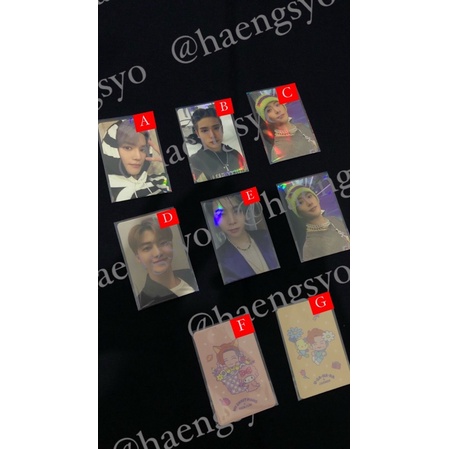 PC/ PHOTOCARD NCT 127 2 BADDIES, NCT X SANRIO