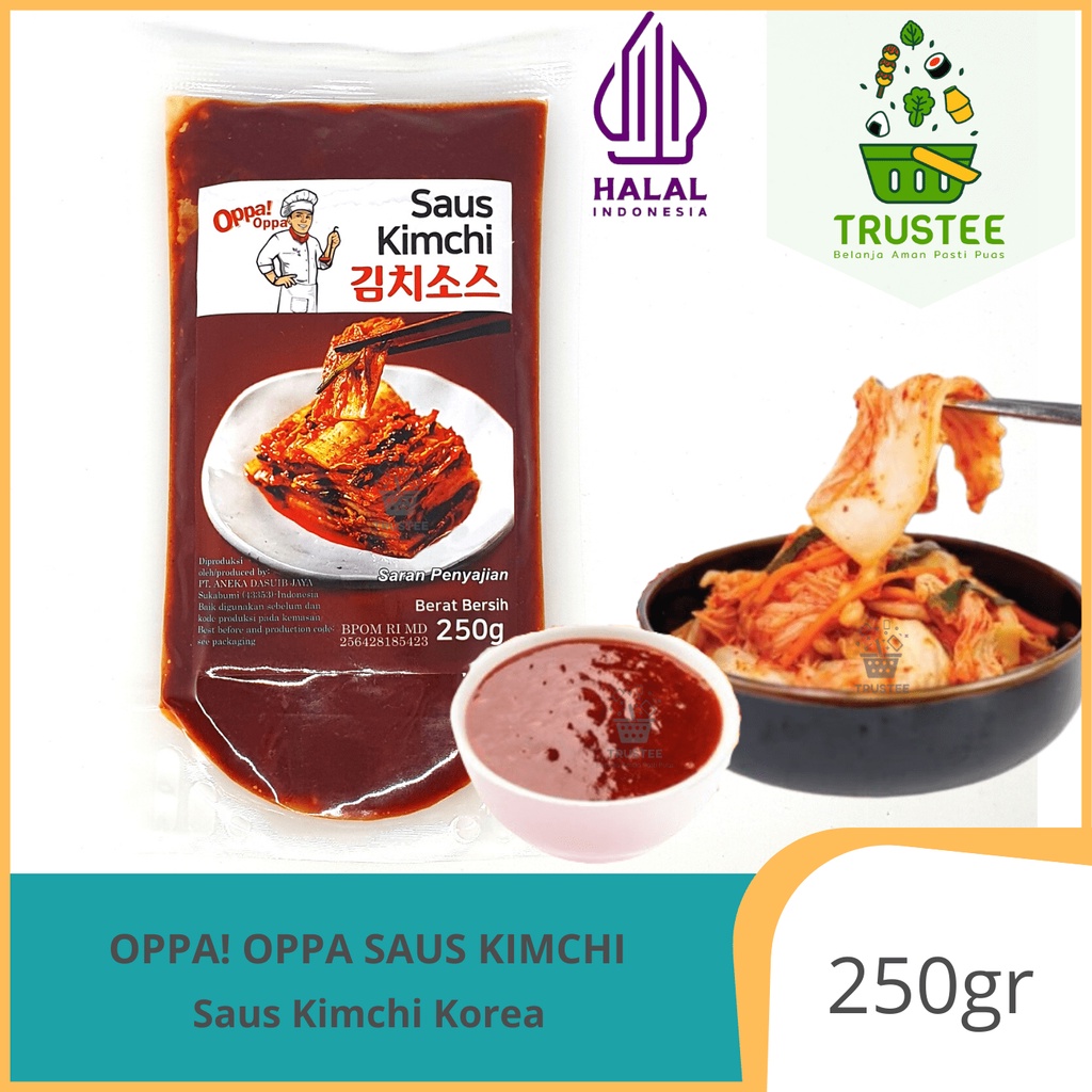 Oppa! Saus Kimchi Khas Korea / Kimci Sauce Korean Halal 250gr