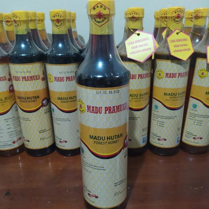

[COD] Madu Pramuka Hutan / madu lebah liar / madu hutan 650ml [COD]