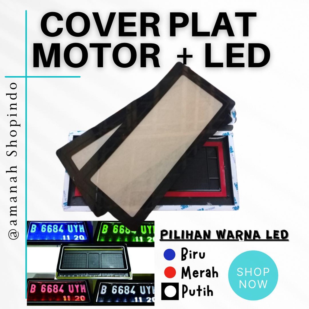 COVER PLAT NOMOR 1 SET ISI 2 PCS UNIVERSAL