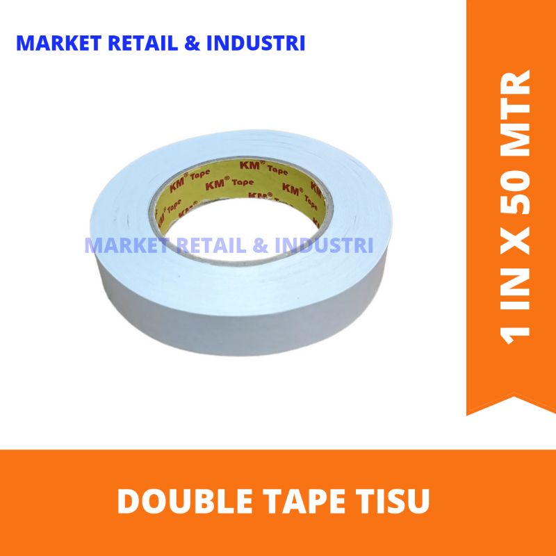 

Double tape tisu tipis transparan original