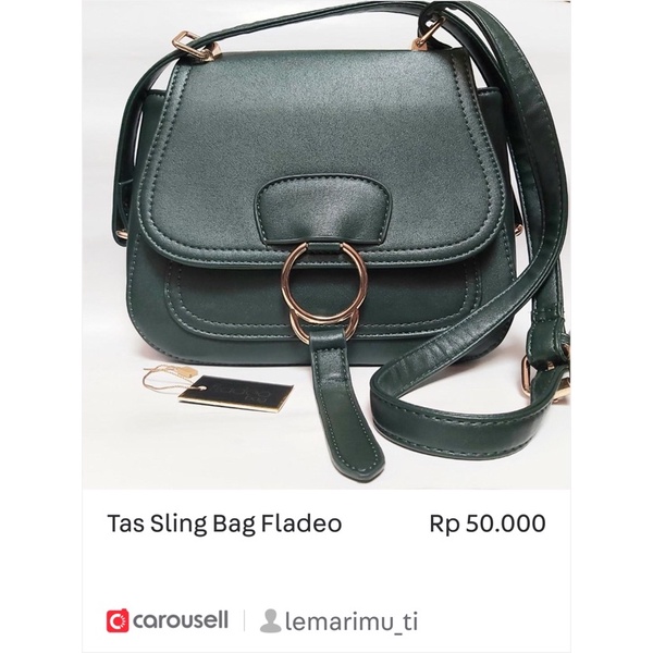 Tas Sling Bag Fladeo Preloved VGC