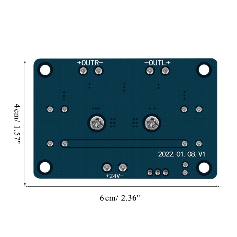 Bt Modul Amplifier Stereo Dual Channel XH-A282 DC12-24V Untuk Speaker