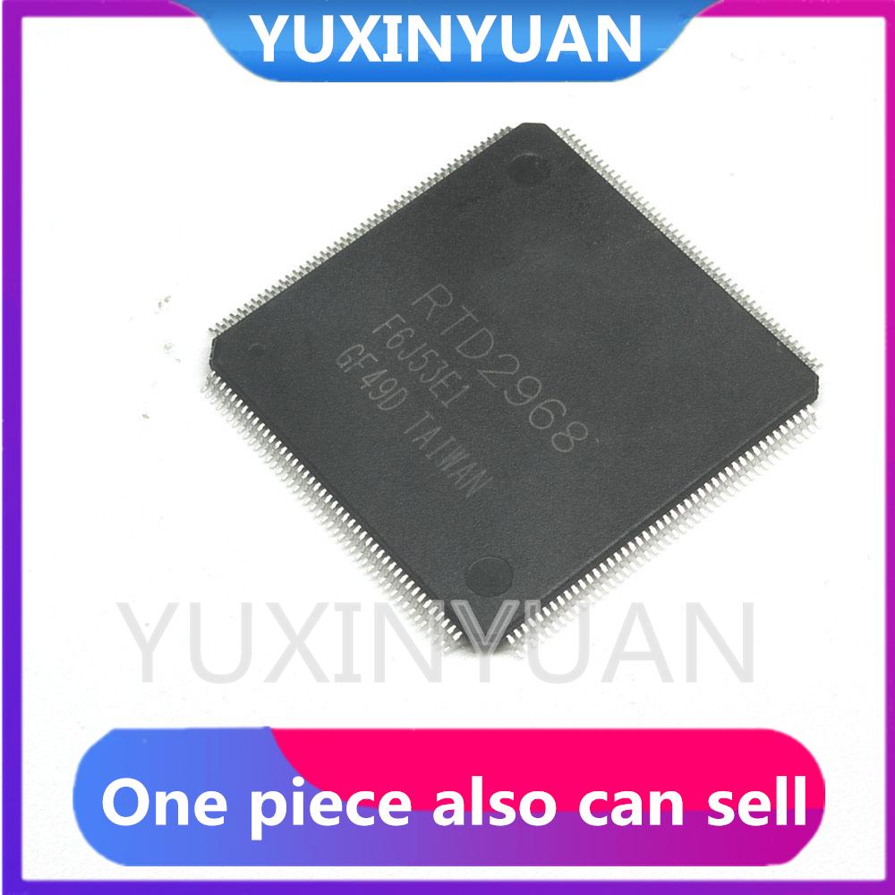 2pcs RTD2968 2968 QFP YUXINYUAN IC LCD CHIP IN STOCK 新Pjg