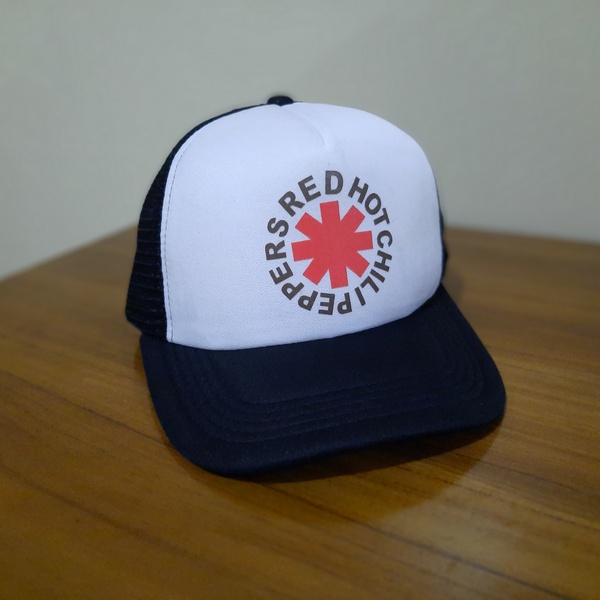 TOPI JARING / TRUCKER - RED HOT CHILI PEPPERS - RHCP