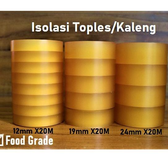 

ZNFN Isolasi Toples Kaleng Biskuit Can Sealing Tape Selotip Toples Food Grade Free of Hazardous Chemical 2020