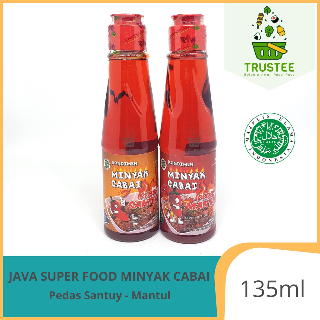 Kondimen Minyak Cabai / Cabe Pedas / Spicy Chili Oil Condiment 135ml