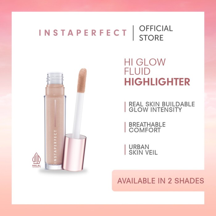 Wardah Instaperfect Hi Glow Fluid Highlighter