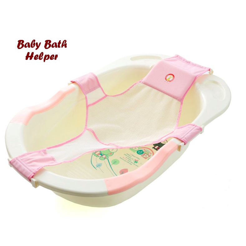 Osakashop - Baby Bath Helper Alat bantu untuk memandikan bayi Jaring Pengaman Bayi
