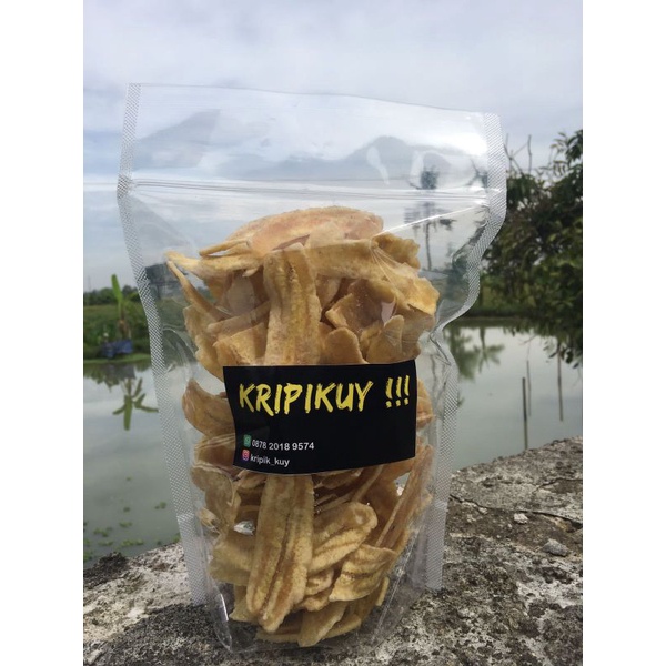 

Keripik Pisang "Kripikuy!!!" rasa manis 300gr