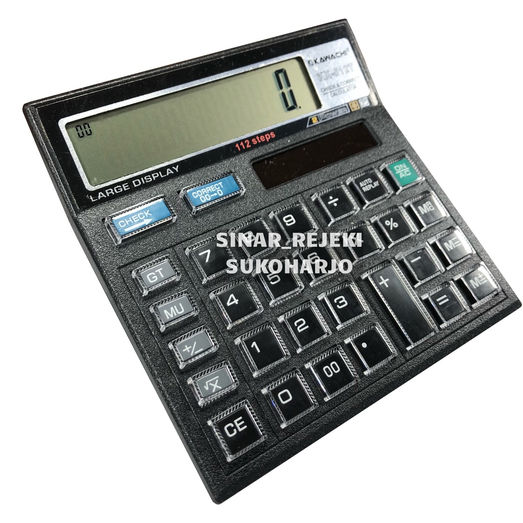 Kalkulator Kawachi 12 Digit KX-512T / Calculator Kawachi KX-512T