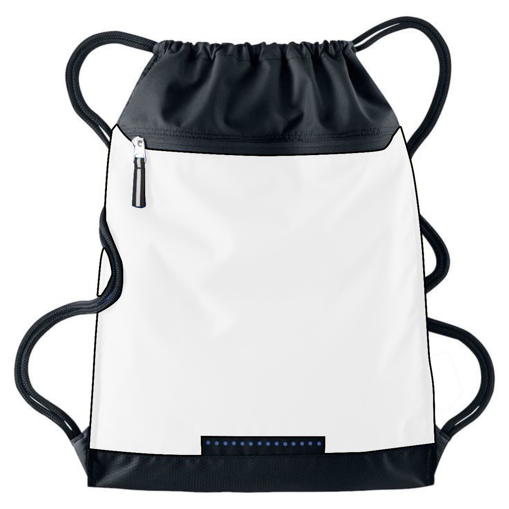 tas serut sepatu futsal olahraga badminton basket volly selempang mika Polos string bag serut - Rans