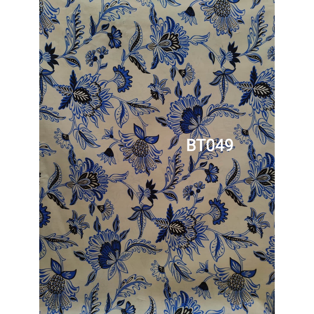 BT 049 kain batik terbaru jual meteran rollan harga per setengah meter  happychild