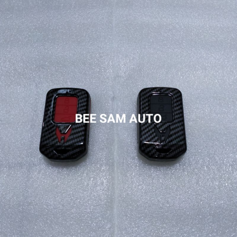 CASING KUNCI REMOT CARBON HONDA CRV TURBO