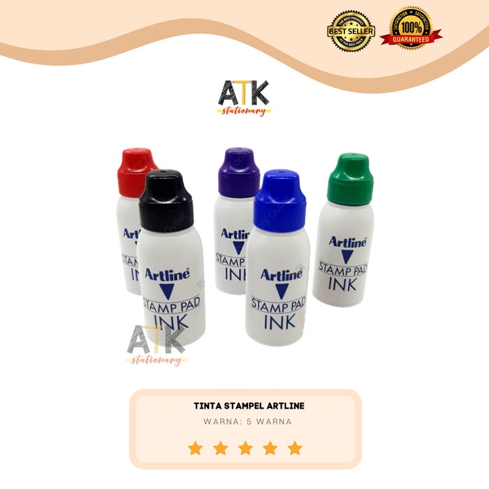 

Murah Stamp Pad Ink/ Tinta Stempel Artline Atk Bergaransi