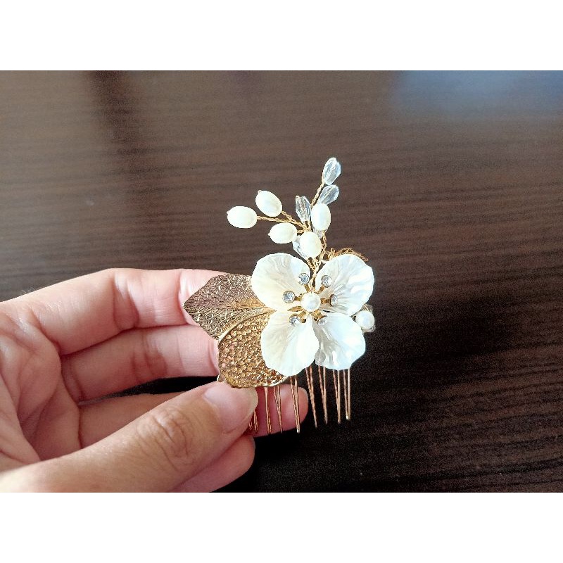 PRELOVED Tusuk sanggul konde pearl mutiara