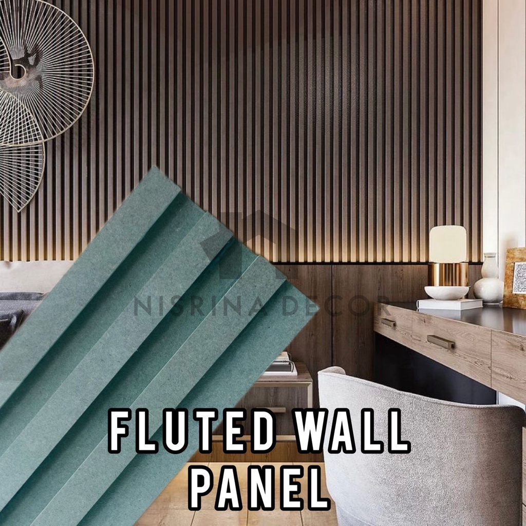 Jual DIY FLUTED WALL WALL PANEL LIST DINDING DEKORASI WALL