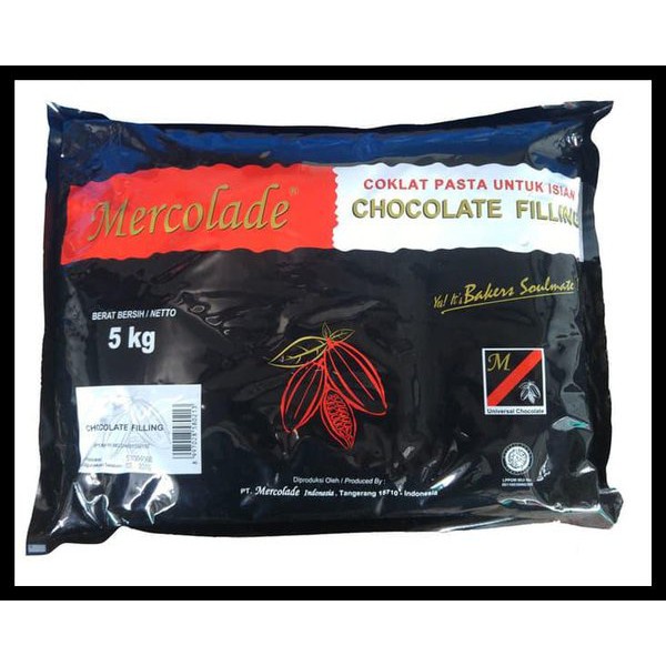 

filling pasta coklat bahan kue 5 kg mercolade