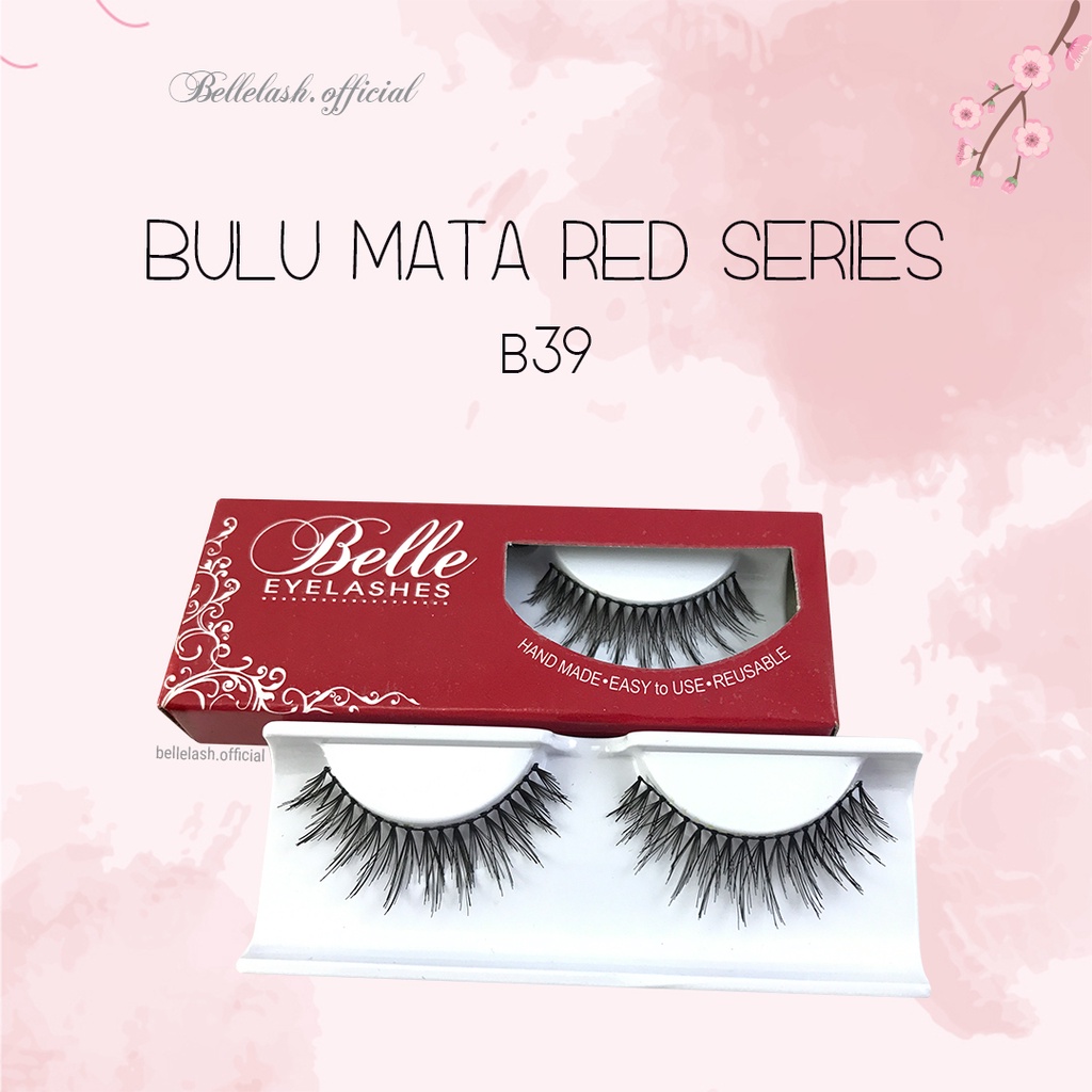 B39 Bulu Mata Palsu Handmade Natural False Eyelash Eye Lashes