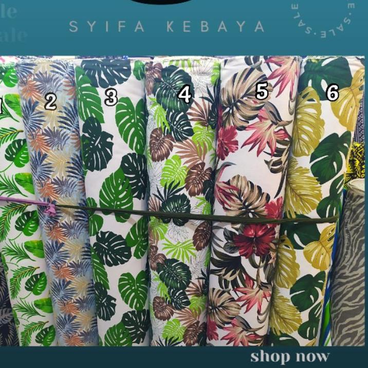 BAYAR DITEMPAT✔️Kain kanvas. Kain kanvas motif. Kain canvas motif. Kain kanvas meteran. bahan kanvas