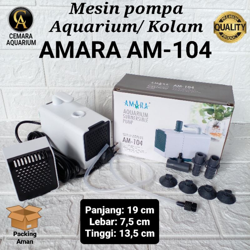 mesin pompa aquarium/ Amara AM-104/ pompa/ pompa aquarium/ pompa akuarium/ pompa air aquarium/ pompa