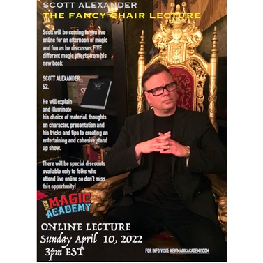 DVD Sulap Scott Alexander - New Magic Academy Lecture