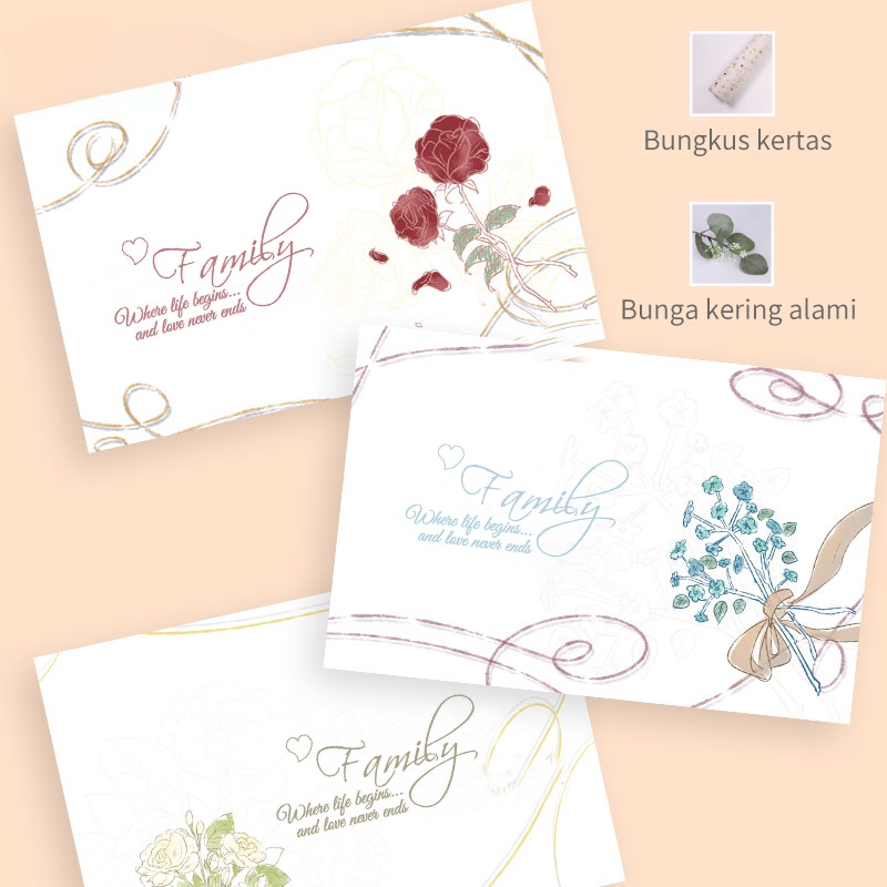 Mainan Brick Balok DIY Buket Bunga Blok Susun Bangunan Flower Bouquet Untuk Dekorasi Meja Hadiah Ulang Tahun