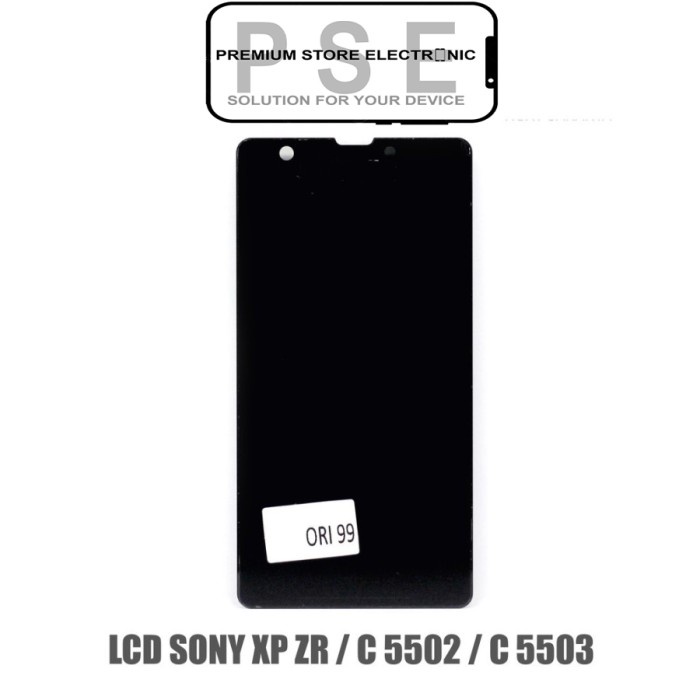 LCD Xperia ZR C5502 C5503 ORIGINAL Fullset Touchscreen Garansi