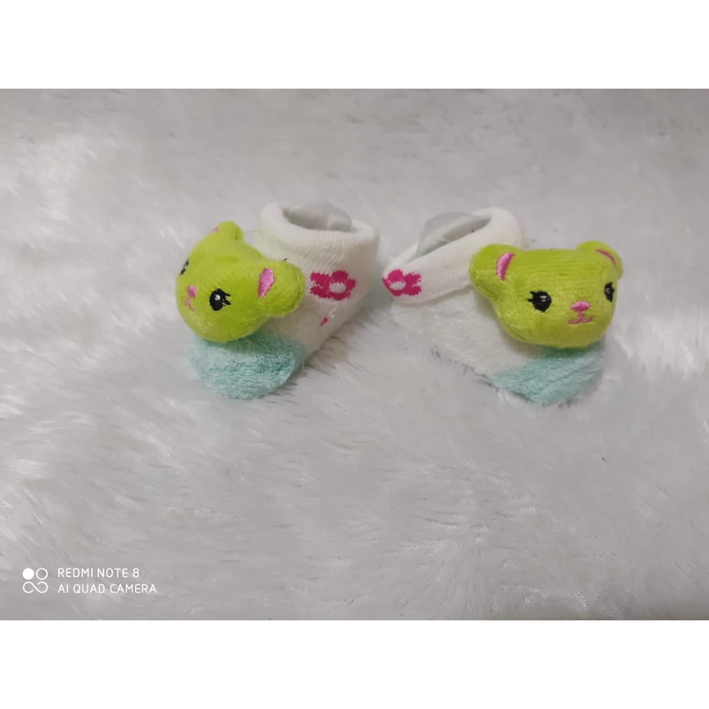 [ JB99 ] Kaos Kaki Baoer Beier Bayi Boneka Baby Sock Lucu Anti Slip