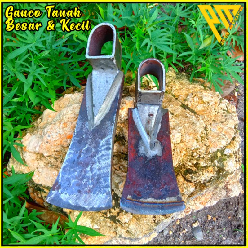Ganco cangkul tanah asli baja tebal - ganco sawah - cangkul ganco
