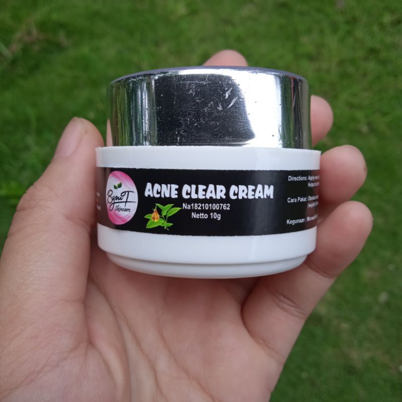 ACNE CLEAR CREAM BYOUTBYNISA KRIM PENGHILANG JERAWAT BYOUT BY NISA ORIGINAL BPOM AMAN BUMIL BUSUI
