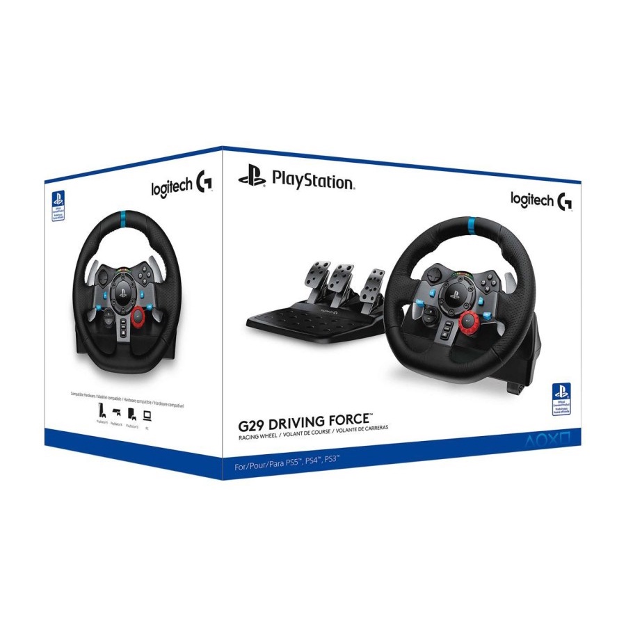 Racing Simulator Logitech G29 Driving Force - Gaming Wheel + Pedals
