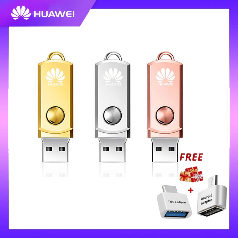 Huawei Flash Disk USB 3.0 Kapasitas 128GB 256GB 64gb 32GB 16GB 4gb 512gb 1TB 2TB