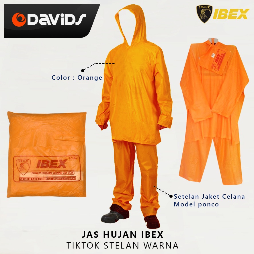 Rain Coat Jaz Hujan Raincoat Jas Ujan Setelan Pria Wanita Jass Murah Mantol Mantel Ibex Tiktok