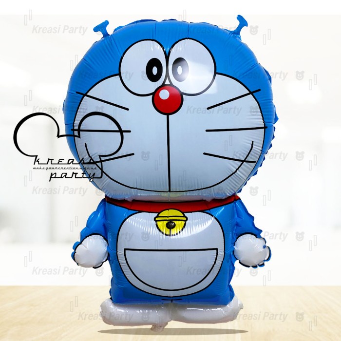 Balon Karakter Doraemon / Balon Plastik Doraemon / Balon Doraemon