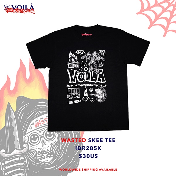 Voila x Gindring Wasted Tee