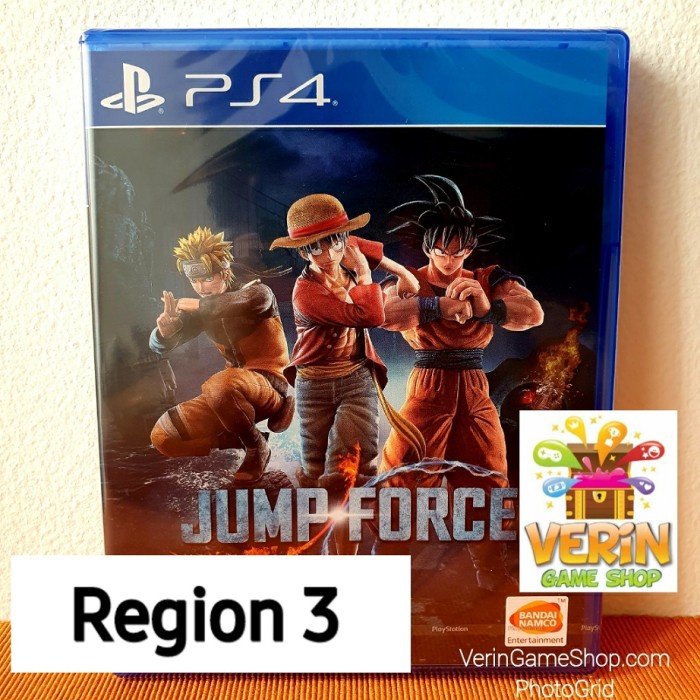 Ps4 Jump Force (R3 / Asia / English) Cd / Dvd / Kaset / Game / Games