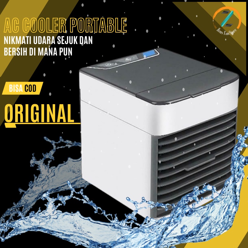 Kipas AC Mini Portable Arctic Air Ultra 2X Power Cooling Portabel  Pendingin Penyejuk Ruangan Jepang