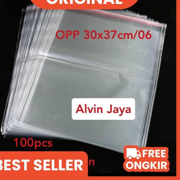 

Murah Terheboh Plastik Tebal OPP Baju Uk 30 x 37 cm / 06 Tebal 32 micron 1 Pack = 100pcs