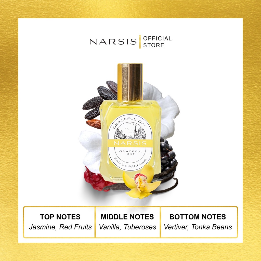 Narsis Graceful Day Eau de Perfume - Parfum Wanita Kesukaan Pria
