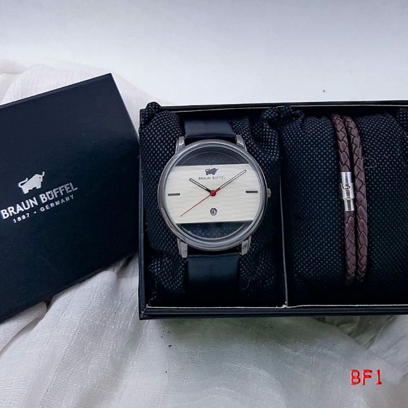 Braun Buffle 83817 Fashion Pria Terlaris Jam Tangan Pria