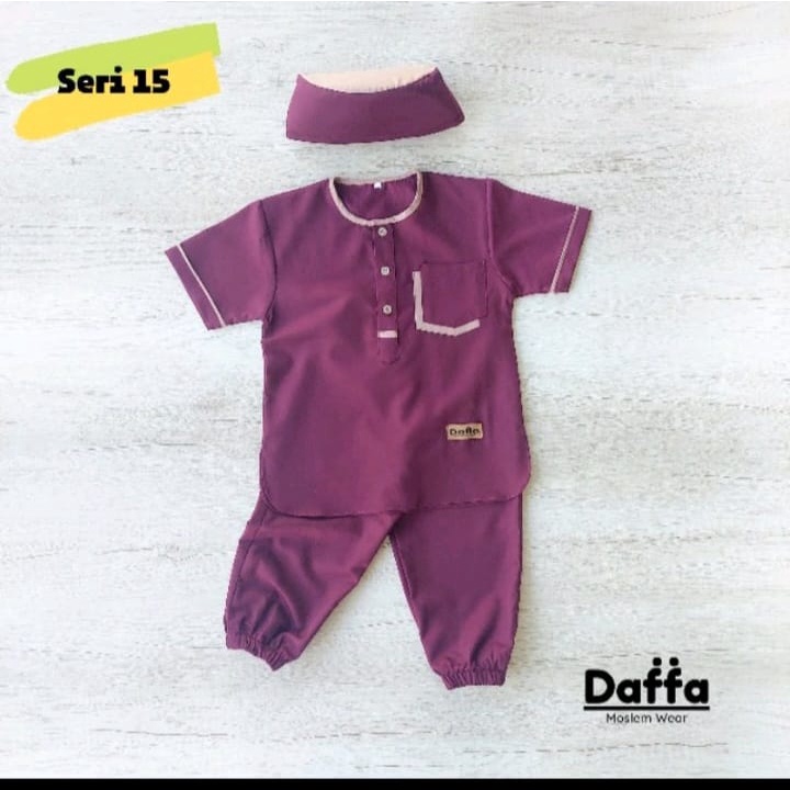 setelan koko anak laki laki umur 0-5 tahun bahan toyobo