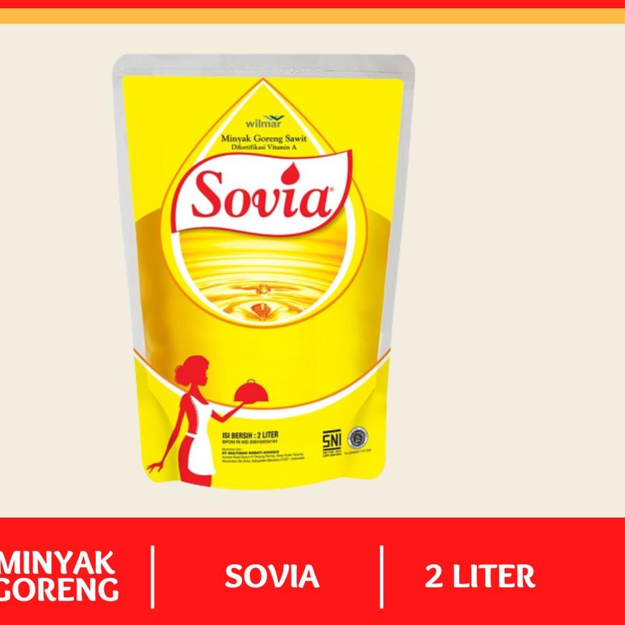 

FLASH SALE Sovia Minyak Goreng Kemasan Pouch 2L serbuuu !