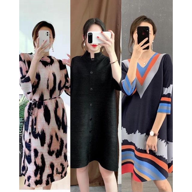 READYSTOCK TUNIK TURUN NAIK/BAJU TURUN NAIK/ATASAN PLISKET TURUN NAIK/DRESS TURUN NAIK REALPICT