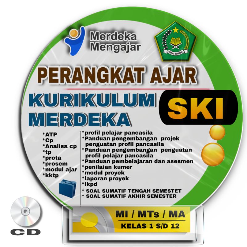 RPP KURIKULUM MERDEKA SEJARAH KEBUDAYAAN ISLAM (SKI) MI, MTS, MA, KELAS 1, 2, 3, 4, 5, 6, 7, 8, 9, 1