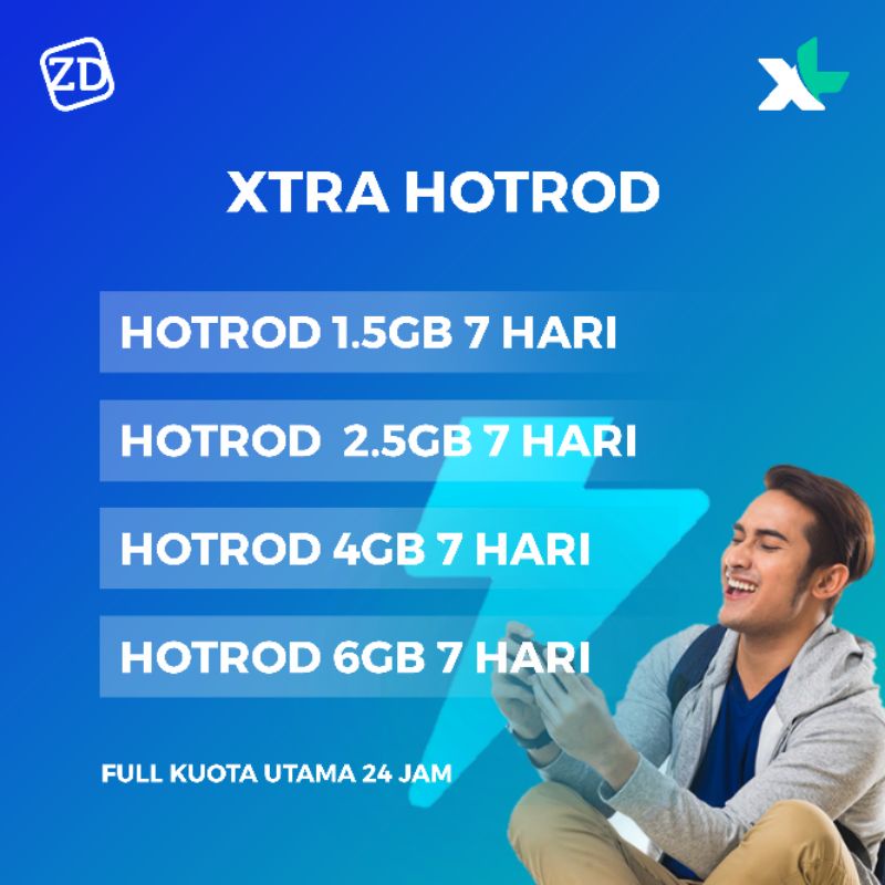 Isi Ulang Kuota XL Hotrod / Xtra Combo Mini