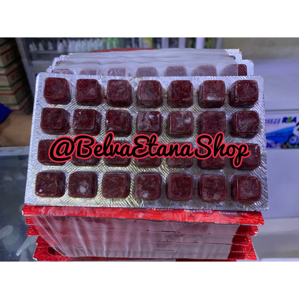 PLANET Frozen Bloodworm Planet Cacing Beku Planet Makanan Ikan Hias Pakan Ikan 100 gr 28 Cubes