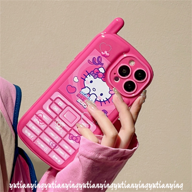 Soft Case Hp Gambar Hello Kitty Untuk IPhone 12 / 13 / 14pro MAX / XR / 7 / 8Plus / 11promax / X / XS MAX