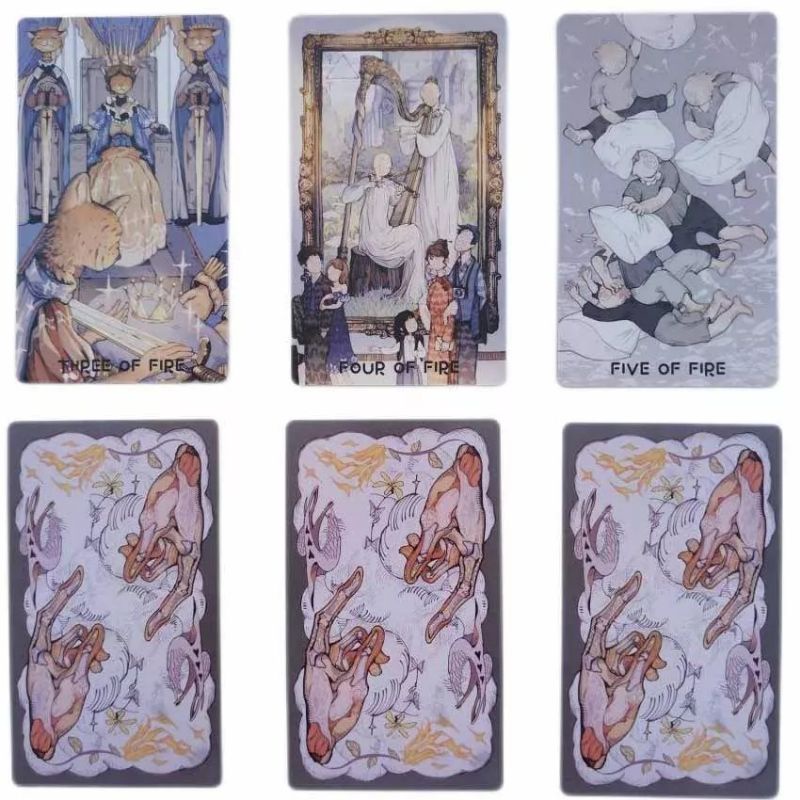 Monsoon Tarot 12x7cm include guide paper